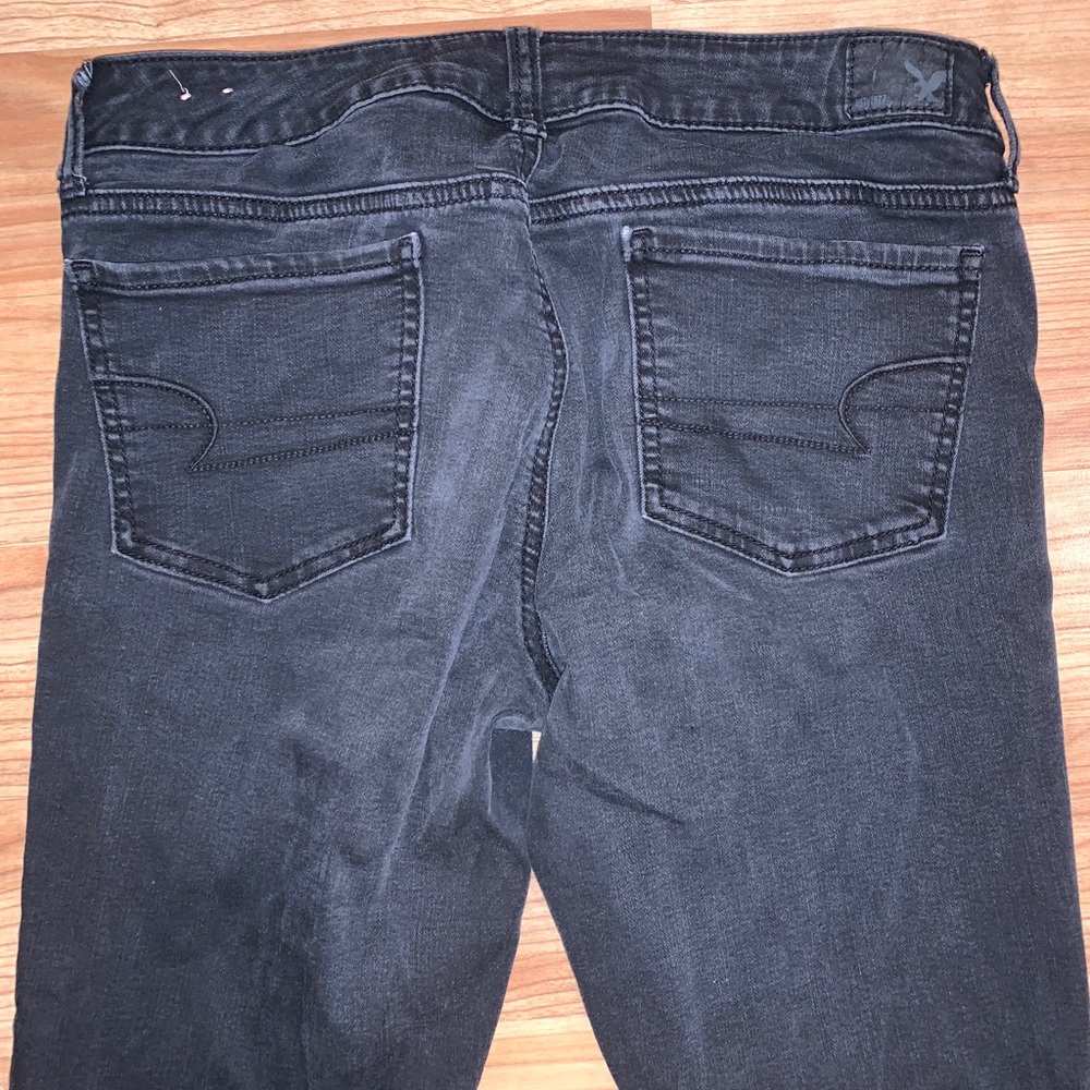 American eagle black jeggings